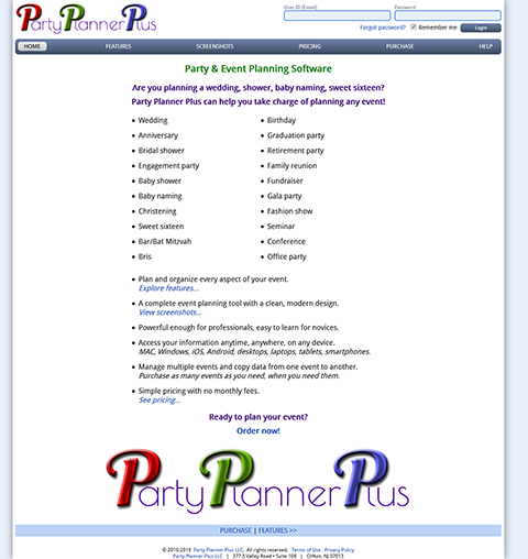 Party Planner Plus